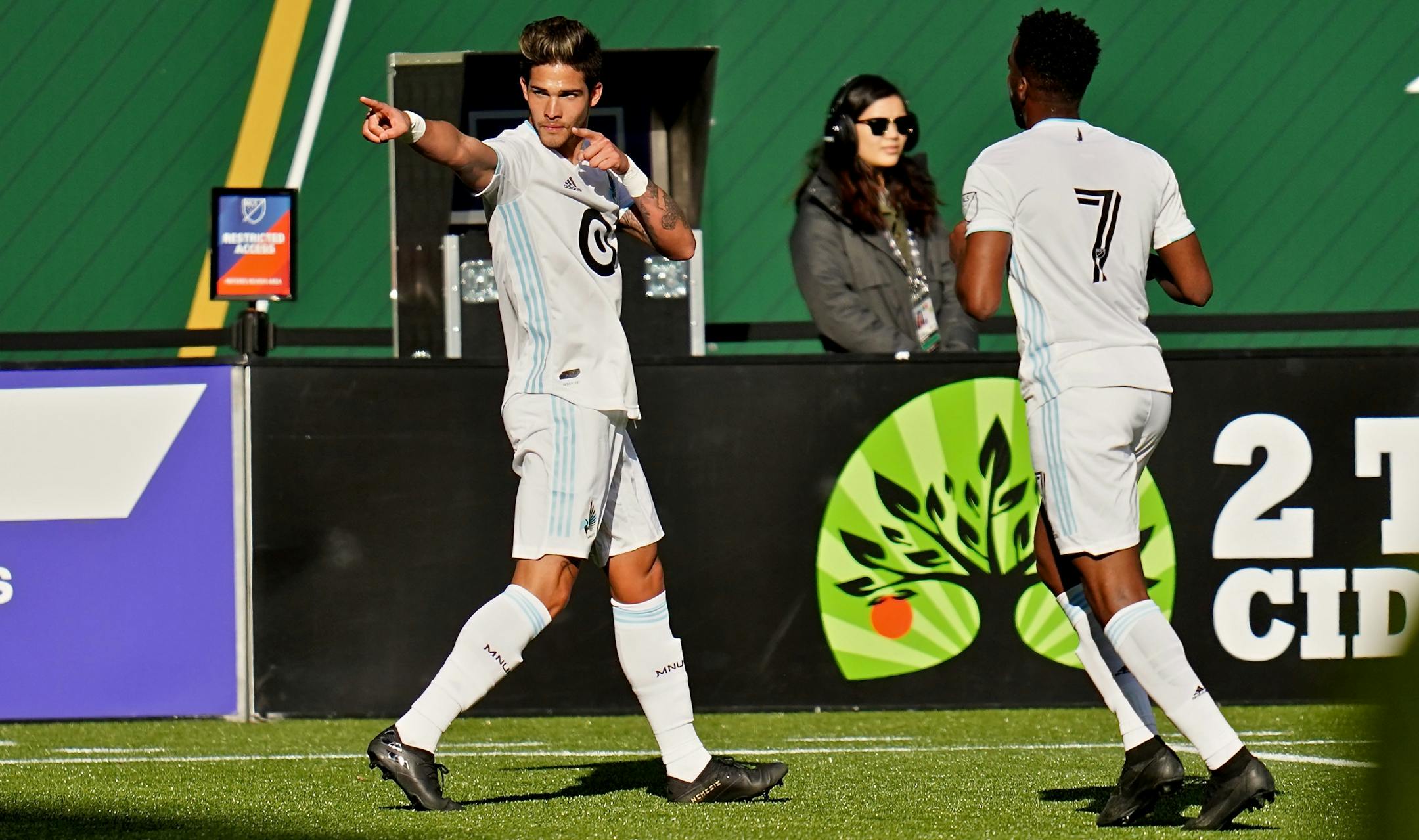 Minnesota United forward Luis Amarilla