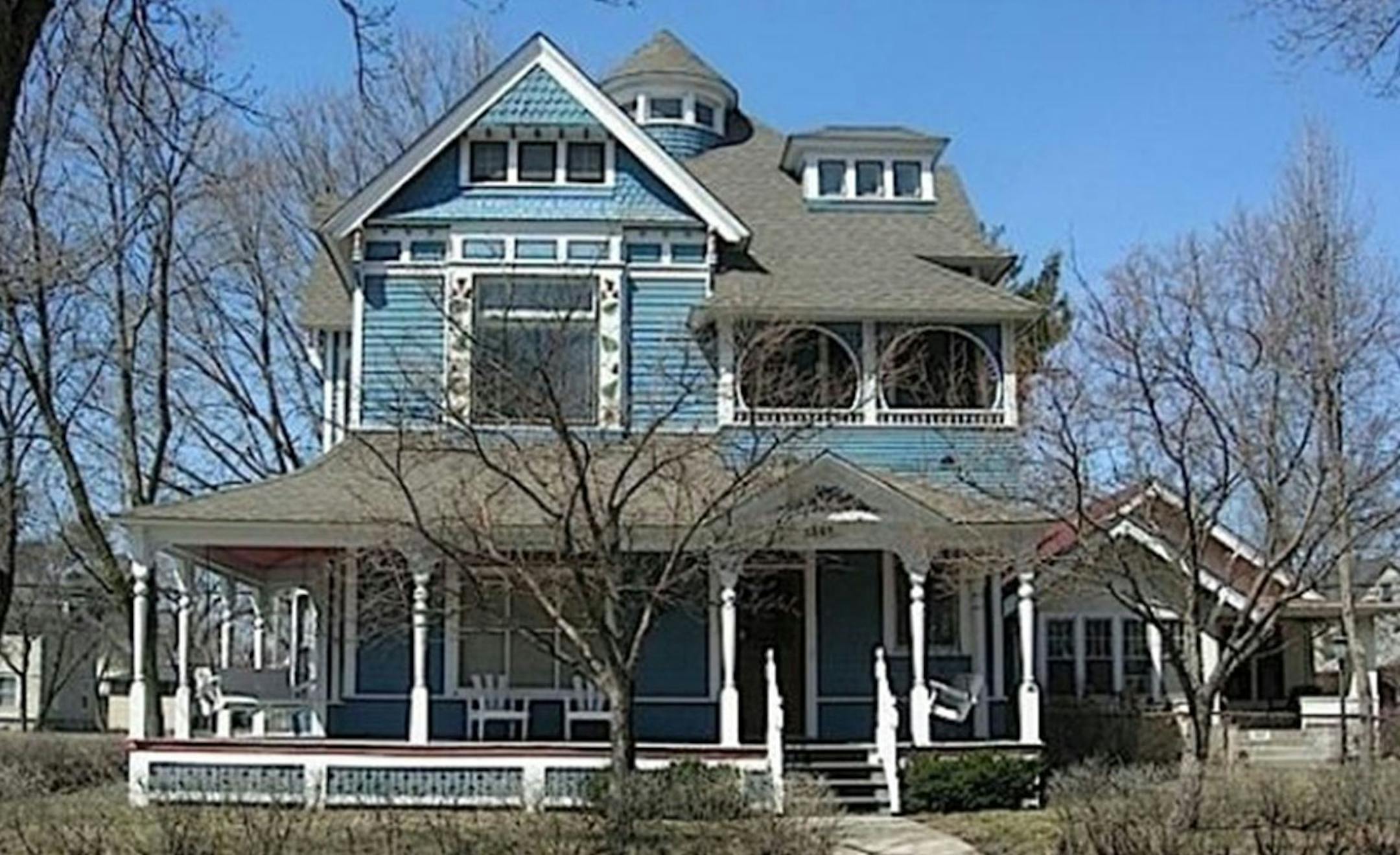 ... Minneapolis
Built in 1900, this five-bedroom, four-bath house in the Near North neighborhood has 4,315 finished square feet and features four bedrooms on one level, French doors, natural woodwork, two fireplaces, wraparound front porch, covered backporch, balcony, full finished basement, deck and one-car detached garage. Listed by Debra Wagner, John Jugensen Real Estate, 612-226-1479.