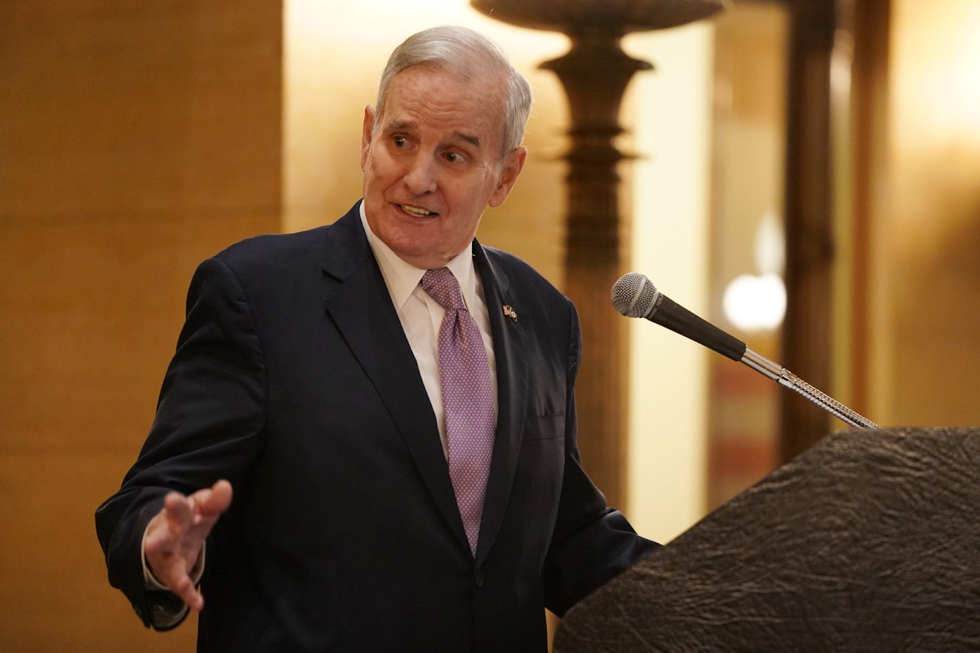 Former Gov. Mark Dayton said he expects "to return to full strength and resume usual activities" after several more months of outpatient rehabilitation.