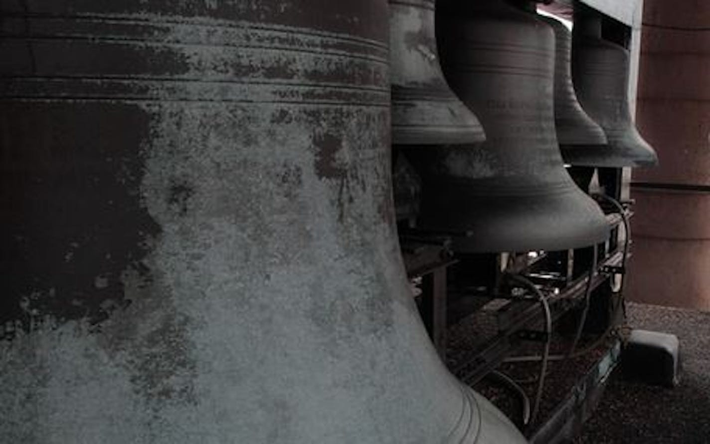 The Minneapolis City Hall bells.