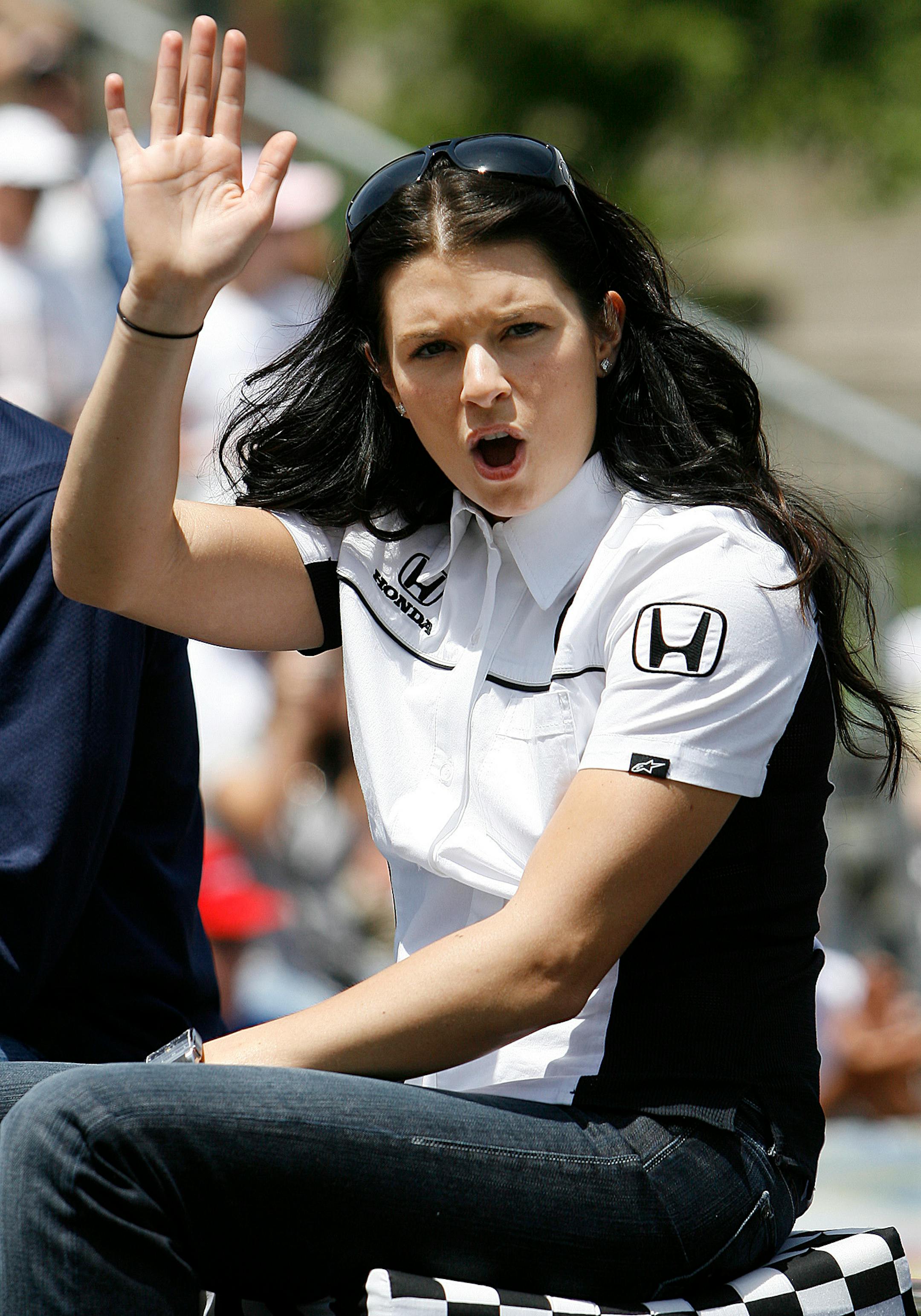 During Sunday's Super Bowl, Indy race-car driver Danica Patrick will be featured in a steamy ad for GoDaddy.