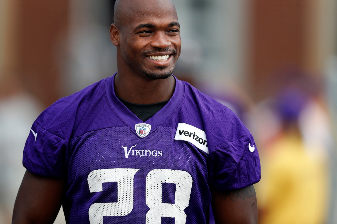 Vikings running back Adrian Peterson, 31, hasn't appeared in a preseason game in three years and hasn't taken an exhibition carry in five years.