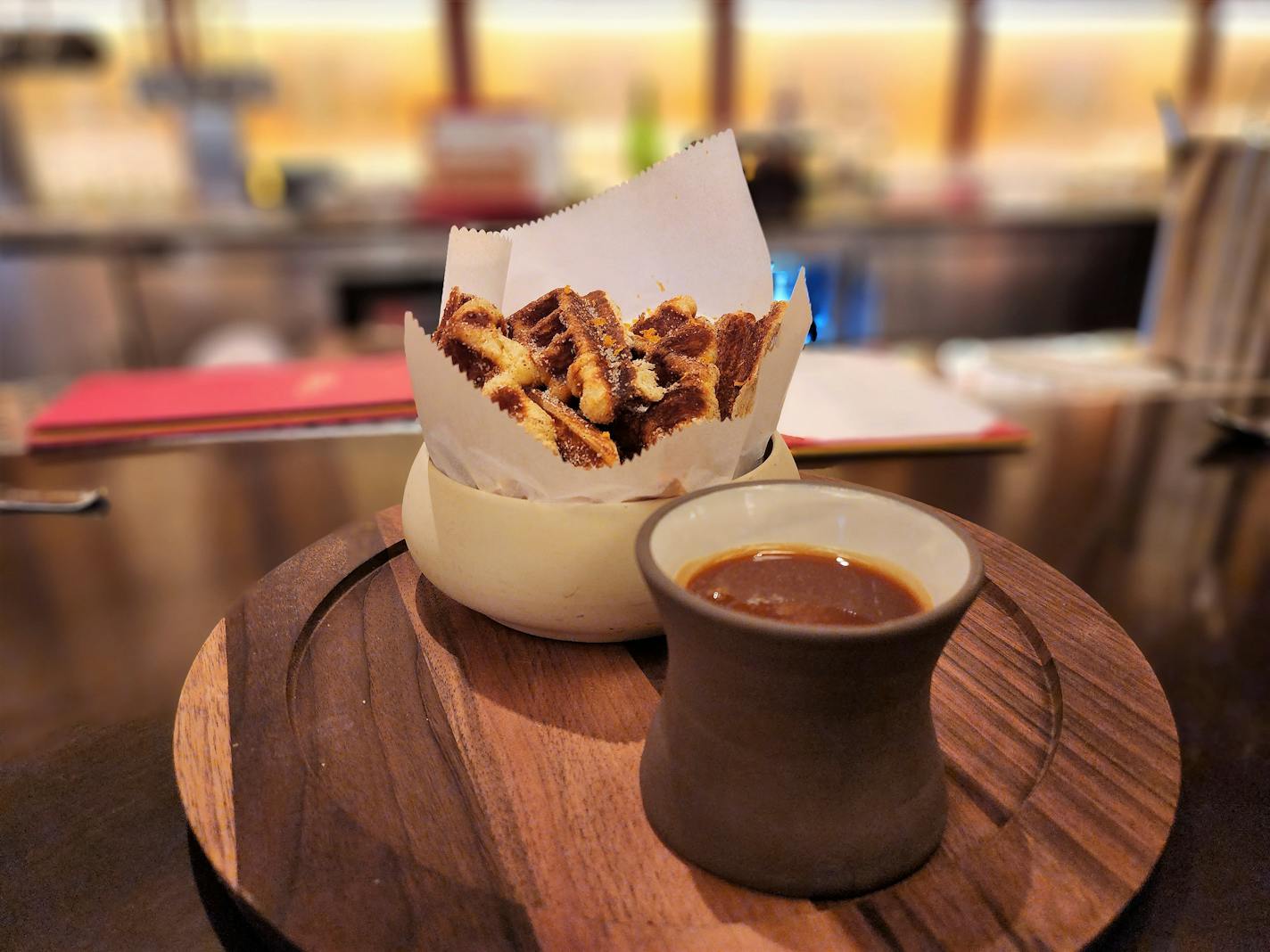 Croffle beignets at Mara