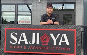 Noe Frausto, executive chef at Emmett's Public House and Saji-Ya Sushi and Japanese Kitchen.