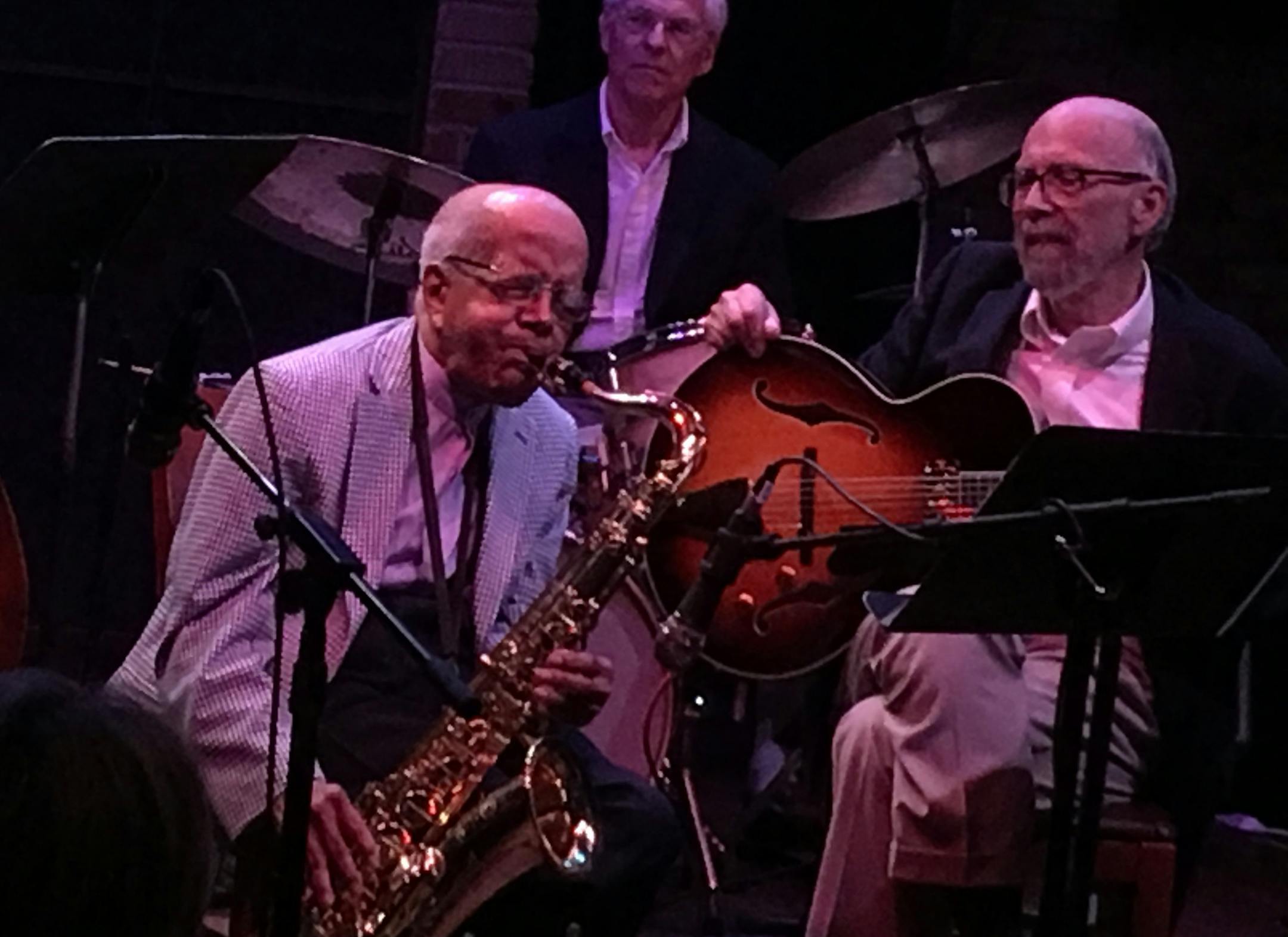 Saxophonist Irv Williams