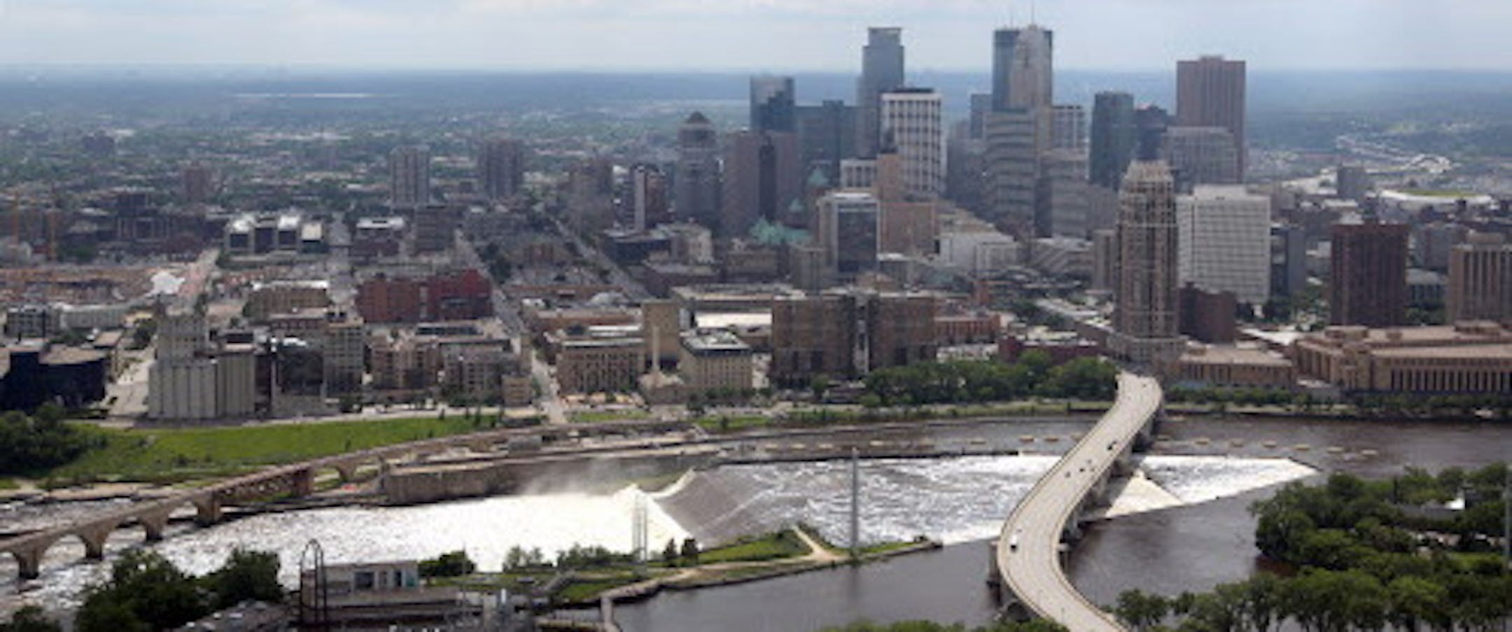 Kyndell Harkness flew for flooding photos and made some photos for the archives Minneapolis, St Paul, TCF stadium, The Viking Stadium construction, and skyline photos. Mystic lake and Valley Fair too. ORG XMIT: MIN1407112224231373 ORG XMIT: MIN1411031103543480