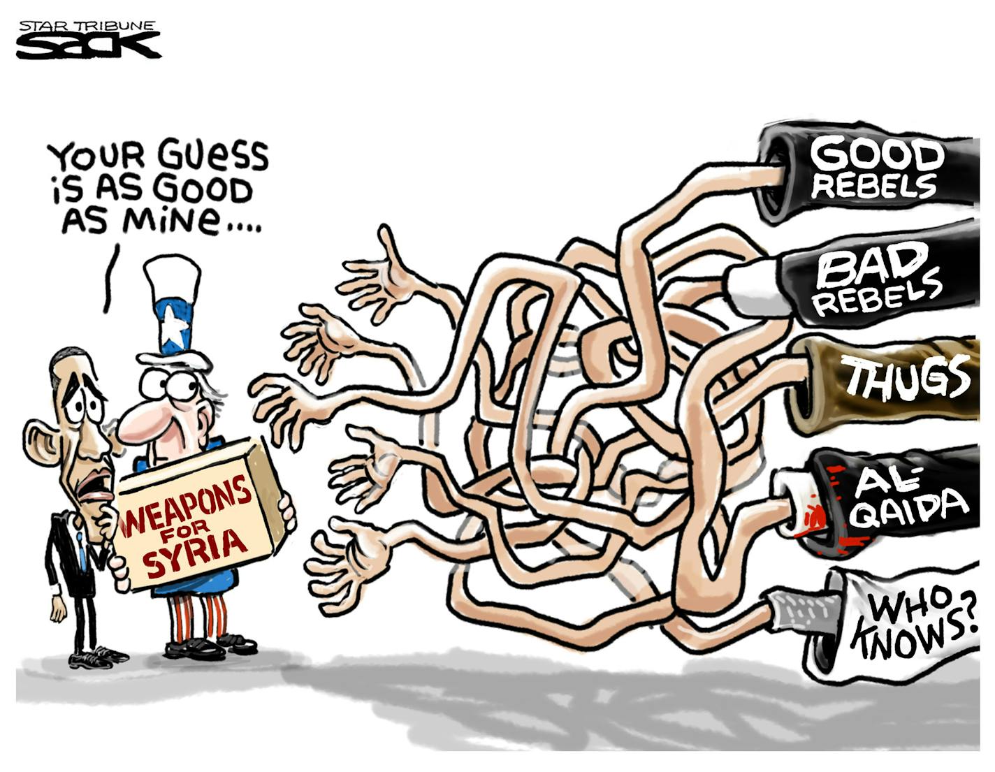 Steve Sack editorial cartoon for June 20, 2013.