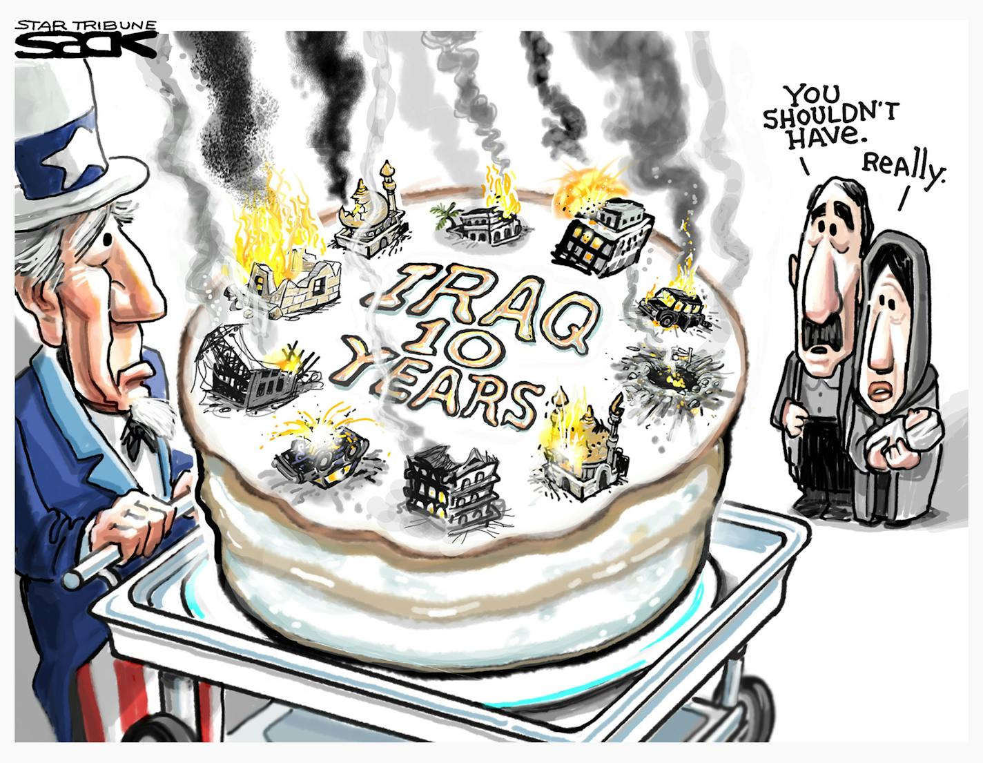 Steve Sack cartoon for March 20, 2013.