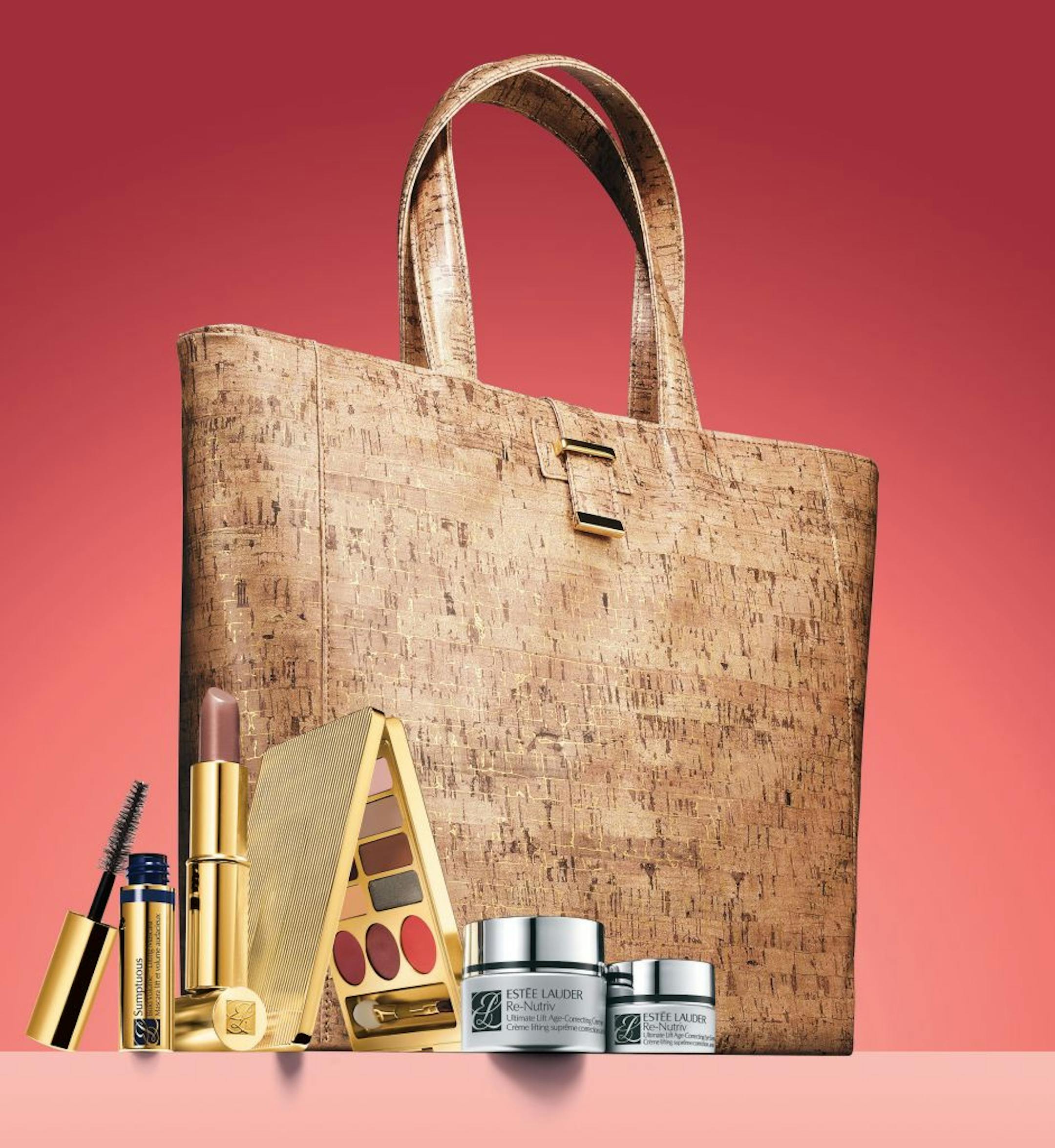Neiman Marcus is offering a free tote with a $70 minimum purchase of Estee Lauder cosmetics.