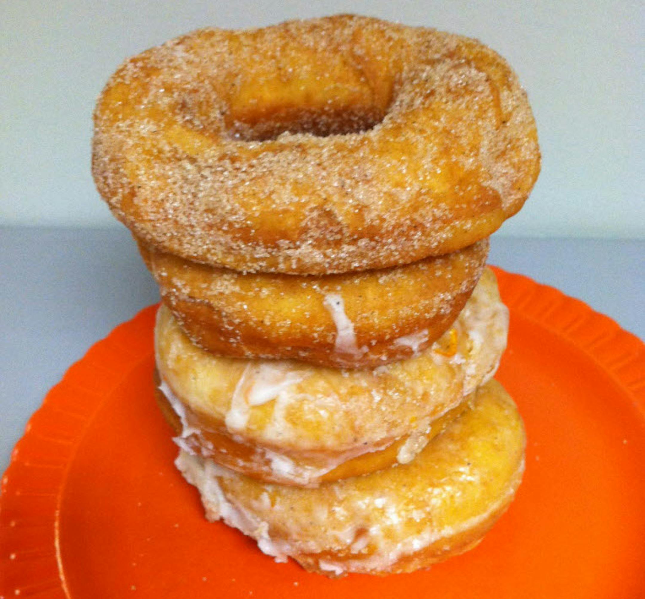 Doughnuts from Surdyk's Cheese Shop.