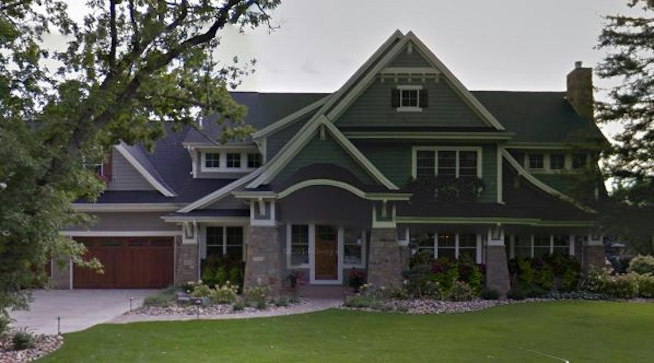 This Edina home is owned by Richard and Jill Pitino.