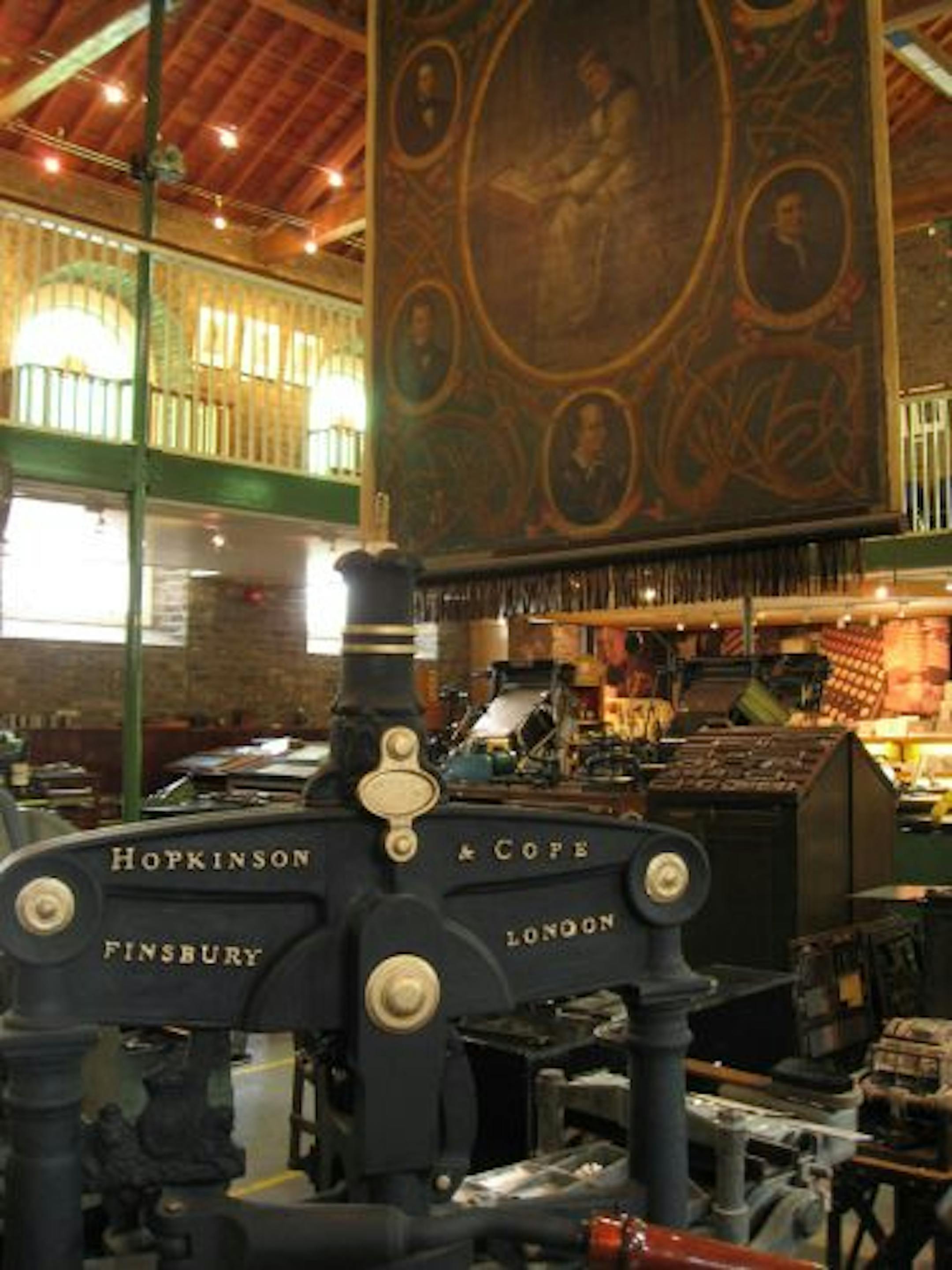The old presses at the National Print Museum are still used by artists and students.