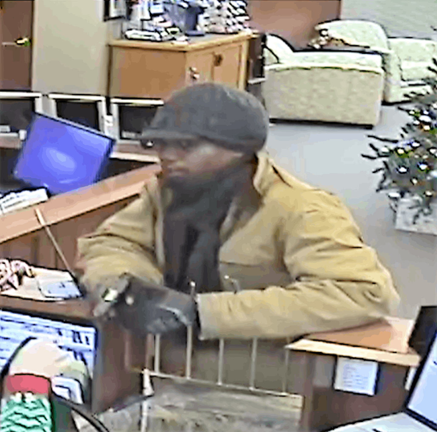 This man robbed the New Market Bank in Lakeville on Dec. 22.