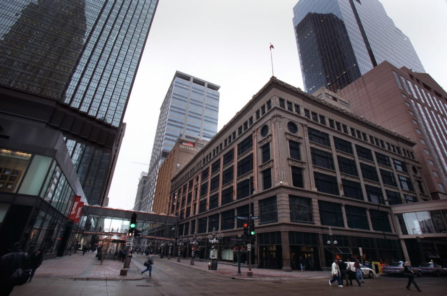 The Macy's on Nicollet Mall, the former Dayton's flagship store that has been a fixture in downtown Minneapolis for more than a century, is one of several that the retailer is seeking partners to help redevelop.