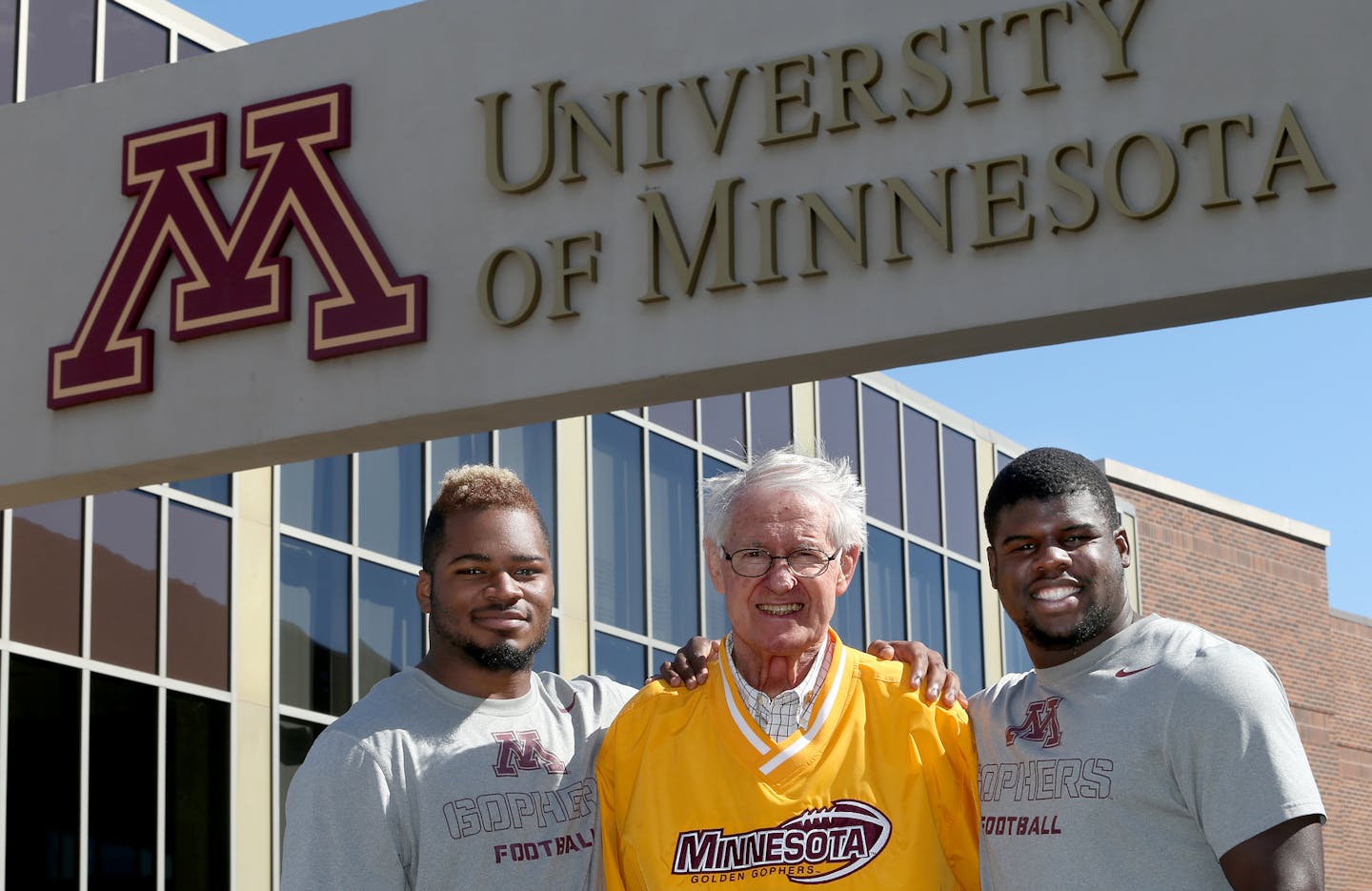 Left to right: Rodrick Williams Bob McNamara, and Donnell Kirkwood. Minneapolis MN. September 24, 2013. ] JOELKOYAMA&#x201a;&#xc4;&#xa2;joel koyama@startribune ORG XMIT: MIN1309241844023014