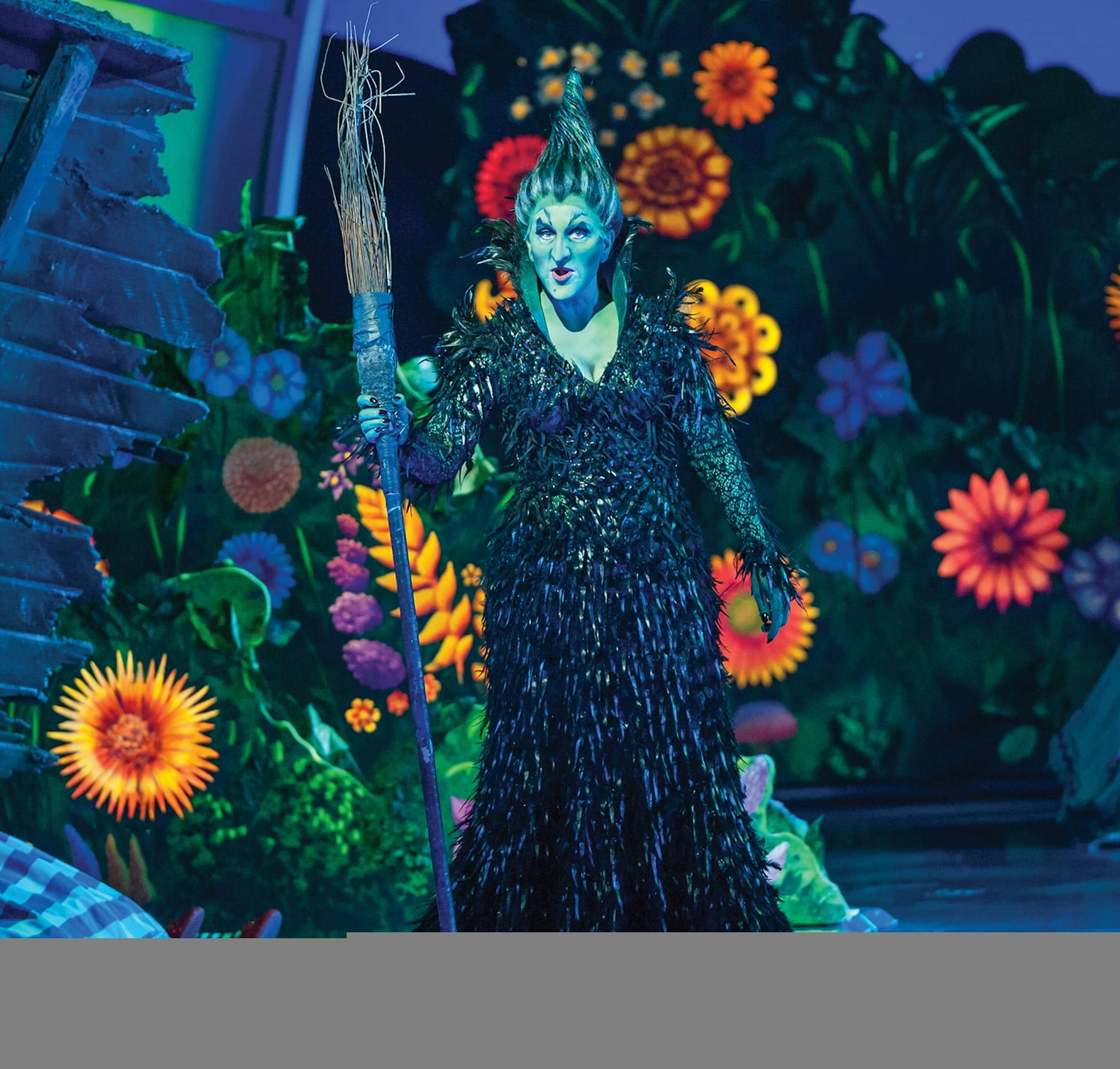 Jacquelyn Piro Donovan as the Wicked Witch of the West. Photo Credit: Tom Donoghue/Donoghue Photography.