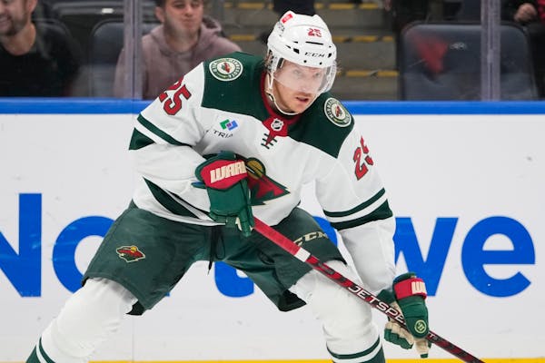 Wild's Brodin misses second consecutive game