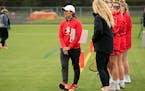 This spring's virus scare poses Benilde-St. Margaret's girls' lacrosse coach Ana Bowlsby difficulties for team bonding.