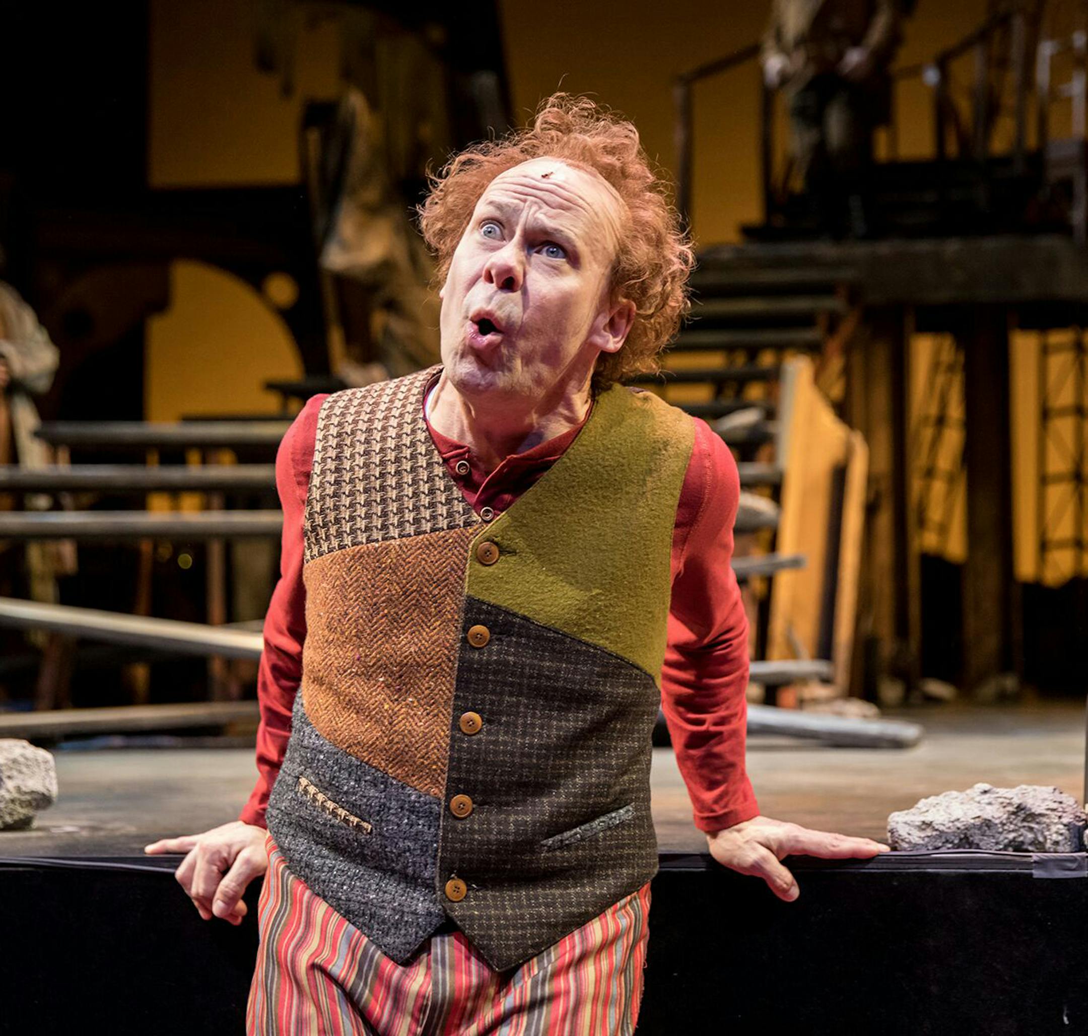 Dean Holt in &#x2018;The Hobbit&#x2019; at the Children's Theatre Company. Photo by Dan Norman