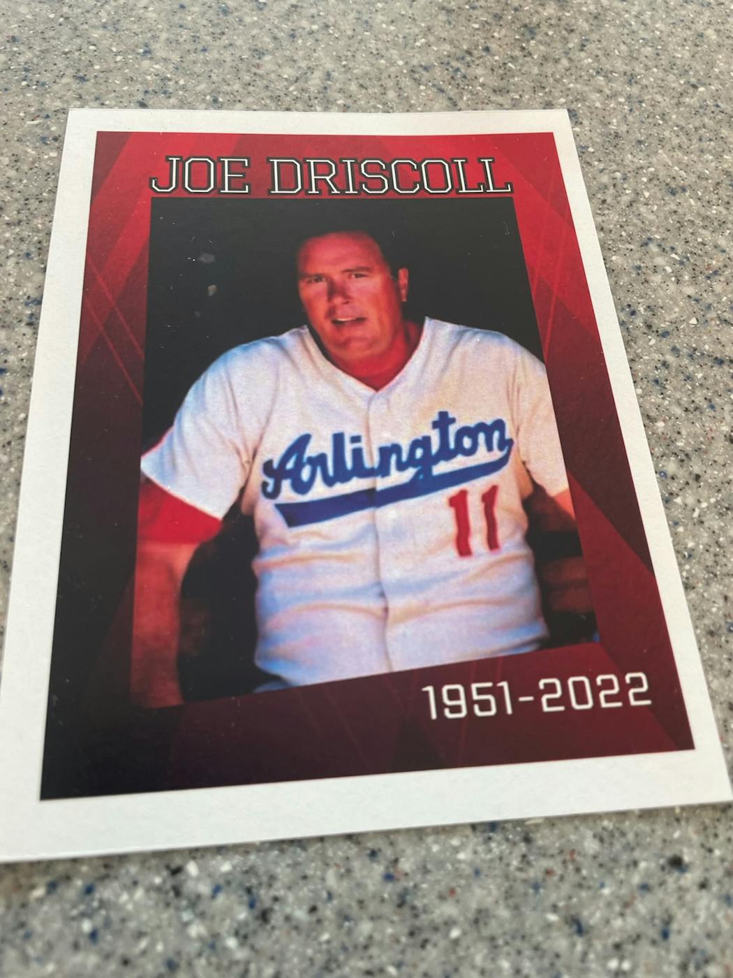 Joe Driscoll, one of the best.