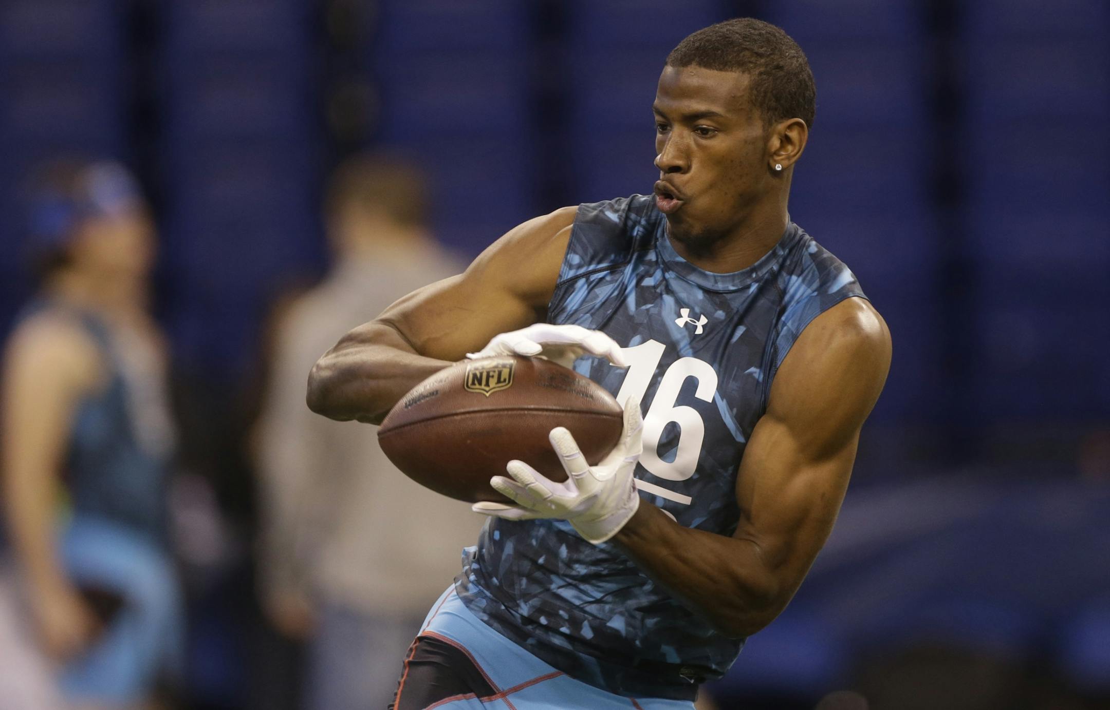 Tennessee receiver Justin Hunter is thought to be on the Vikings' radar