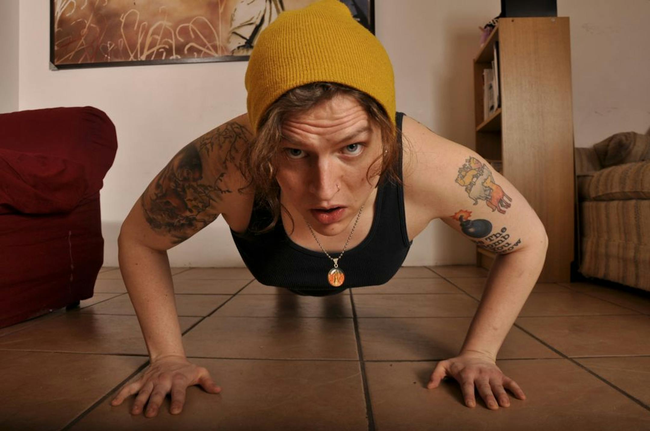 Heidi Barton Stink will perform at several Pride events, including Queertopia at Intermedia Arts.