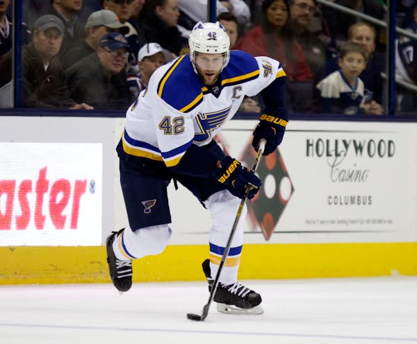 Blues captain David Backes is believed to have had talks with the Wild.