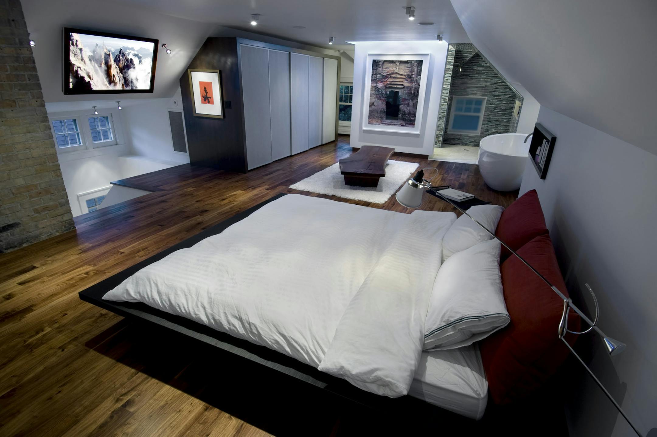 Another view of sleeping area