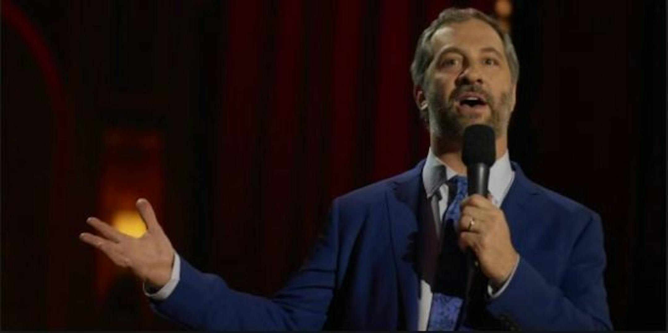 Judd Apatow's return to stand-up included a Netflix special last year. / Marc Seliger, Netflix