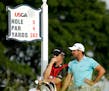 Jason Day waited to hit on the fifth hole during the third round of the U.S. Open at Oakmont Country Club on Saturday.