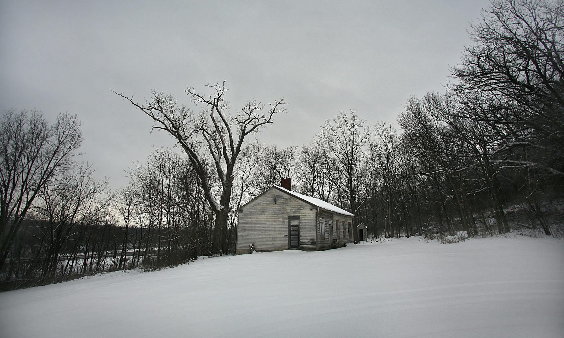 Built in 1852, Valley School in Denmark Township is one of the oldest one-room schoolhouses in the state. ] Photo by Jim Gehrz / JIM GEHRZ‚Ä¢jgehrz@startribune.com (JIM GEHRZ/STAR TRIBUNE) / February 5, 2013 / 9:00 AM Denmark Township, MN** ORG XMIT: MIN1302051316531662