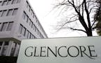 FILE - In this April 14, 2011 file picture the Glencore headquarters in Baar, Switzerland is photographed.