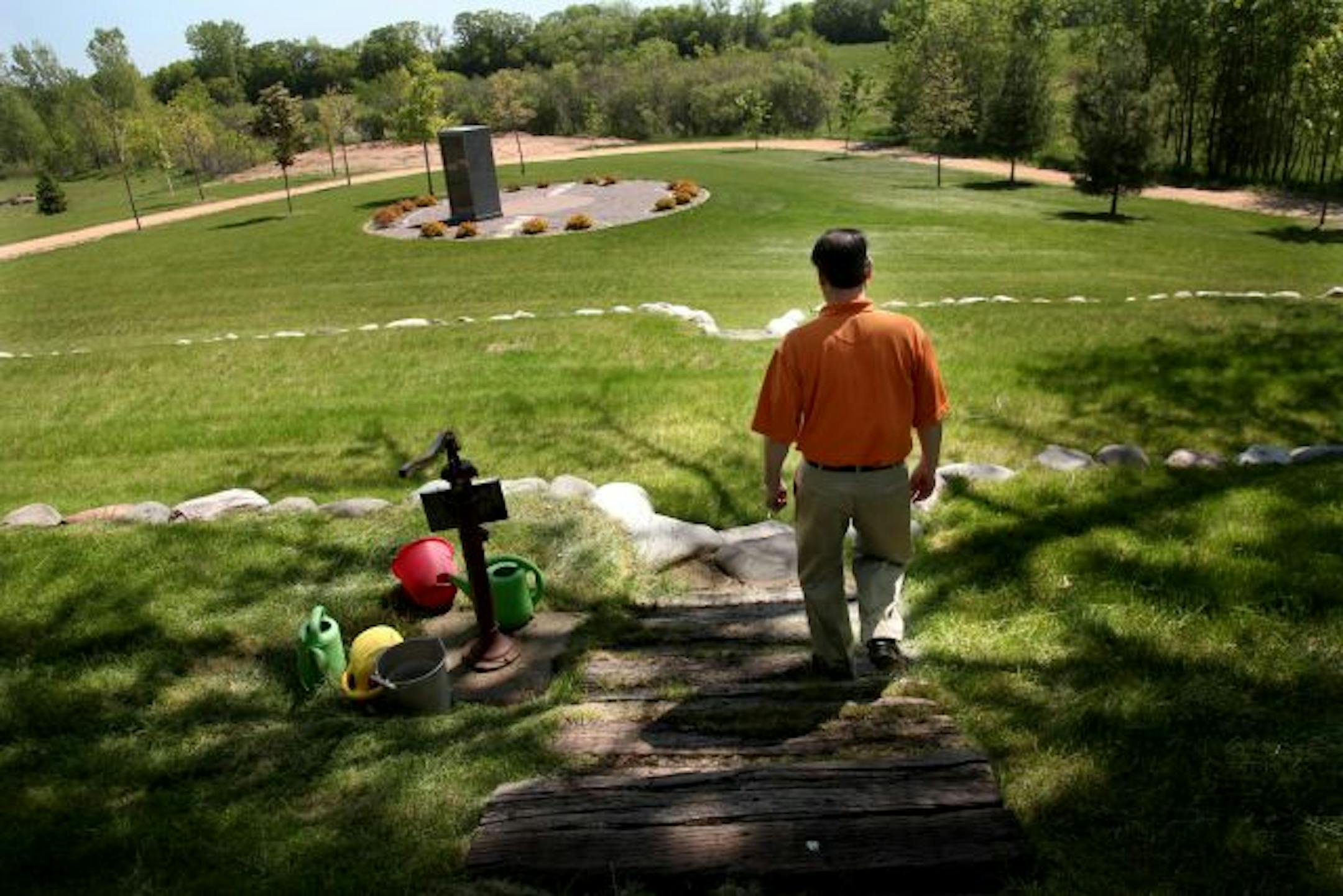 David Francis visited his son's gravesite at the Rutherford Cemetery near Stillwater. "I come here often to speak with Jon," he said last week. "It's often like a mantra: I miss you, I love you. It's a place of peace and connection. It's hard, but he assures me that he's fine."