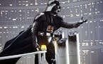 Darth Vader is shown in a scene from Lucasfilm's "Star Wars: Episode V, The Empire Strikes Back," in this undated promotional photo. Dave Prowse, the 