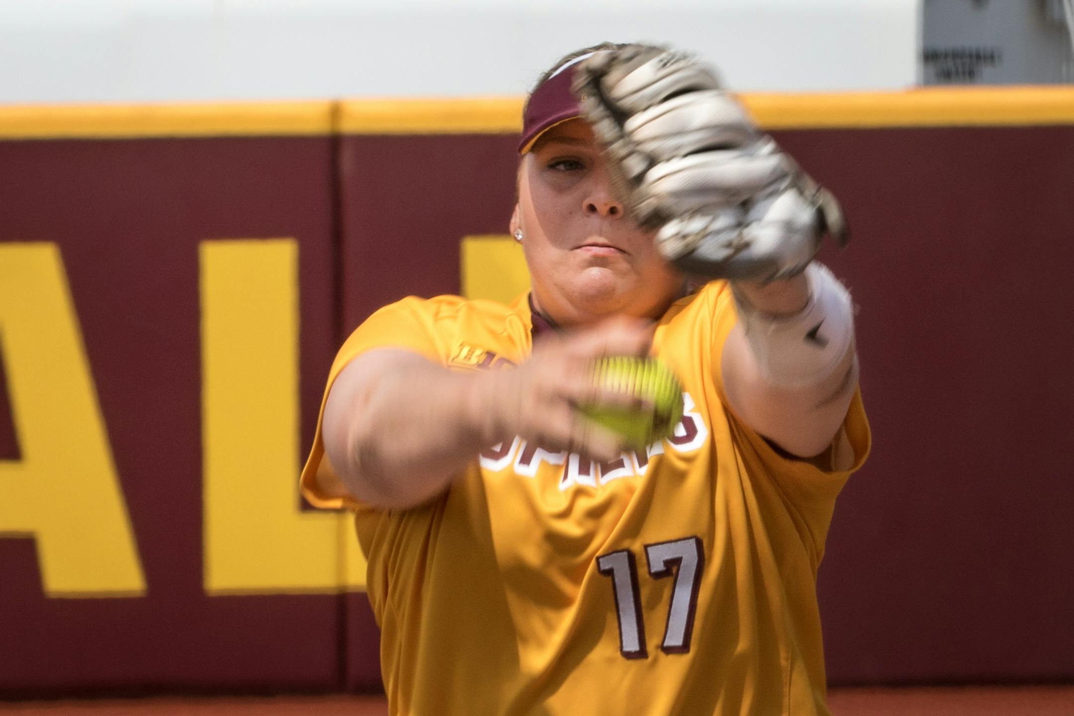 Senior Sara Groenewegen is having her best season for the Gophers. She has 30 of the team&#x2019;s 54 wins.