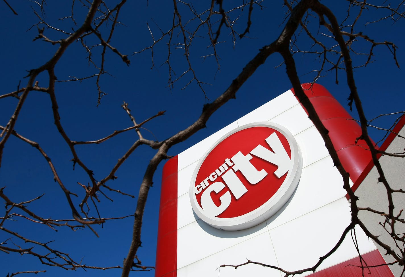 BERWYN, IL - NOVEMBER 10: (FILE PHOTO) The Circuit City store logo is displayed outside of one of the retailer's stores on November 10, 2008 in Berwyn, Illinois. According to reports January 16, 2009, Circuit City announced it will liquidate its assets after it couldn't reach terms with their creditors.