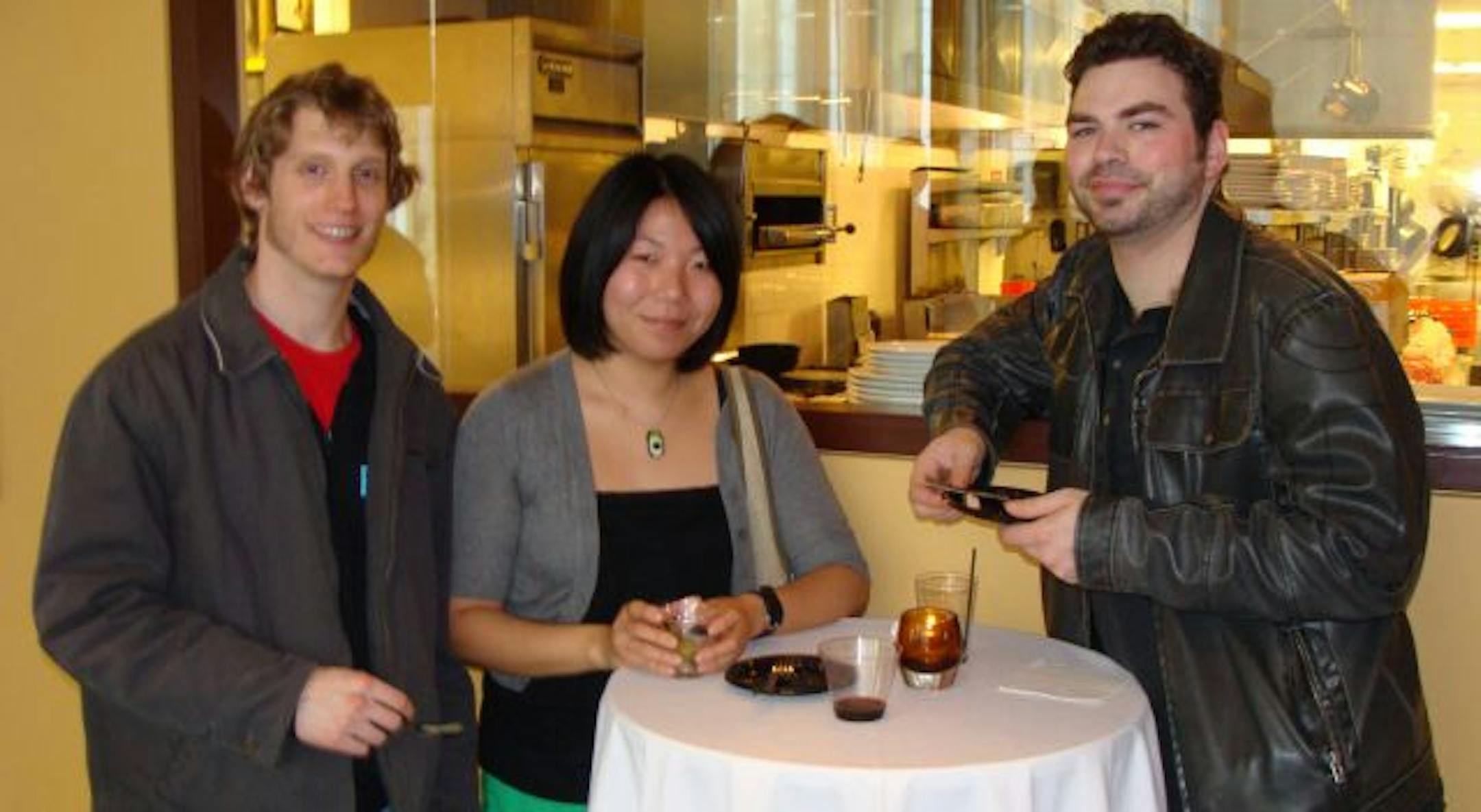 Jon Pettersson, Katie Amundson and Blaine Garrett