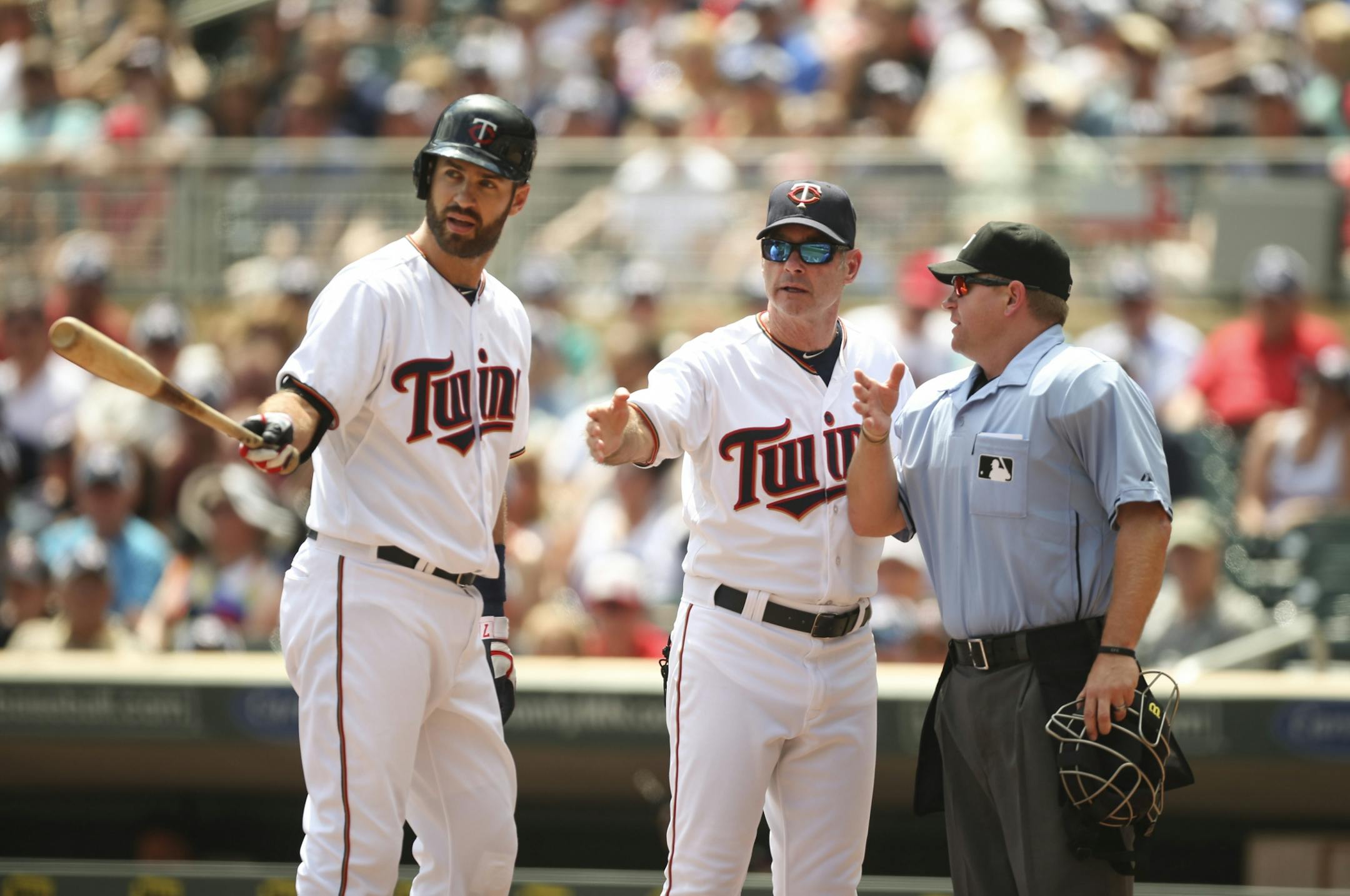 Joe Mauer and Paul Molitor