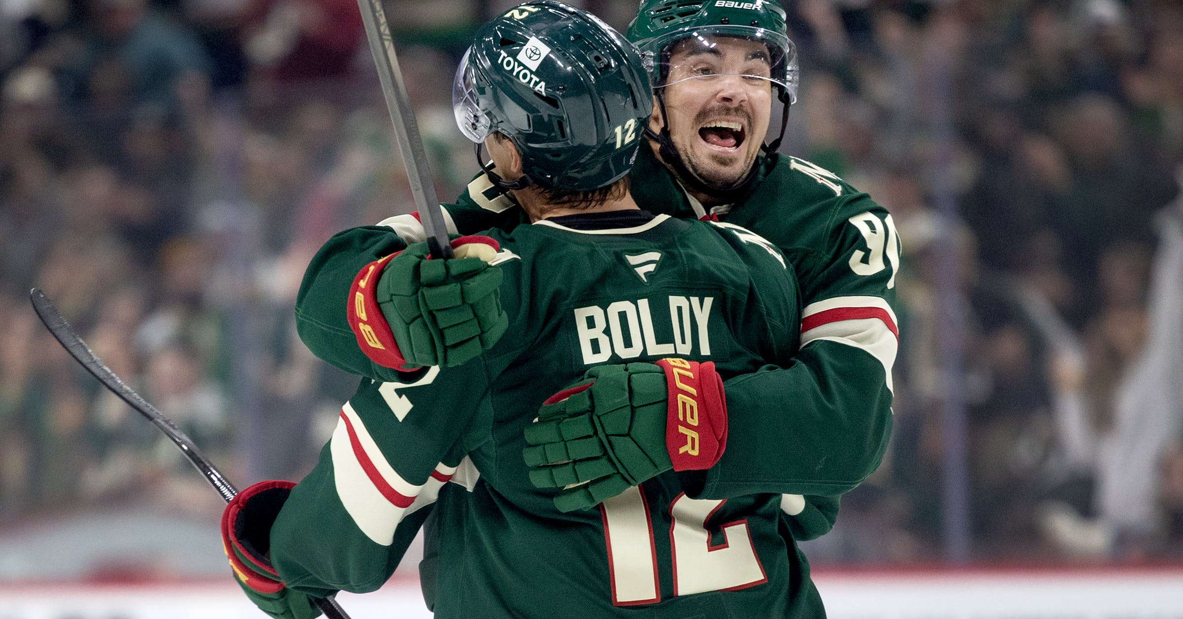 Wild begins season with Boldy-inspired victory Wild begins season with Boldy-inspired victory