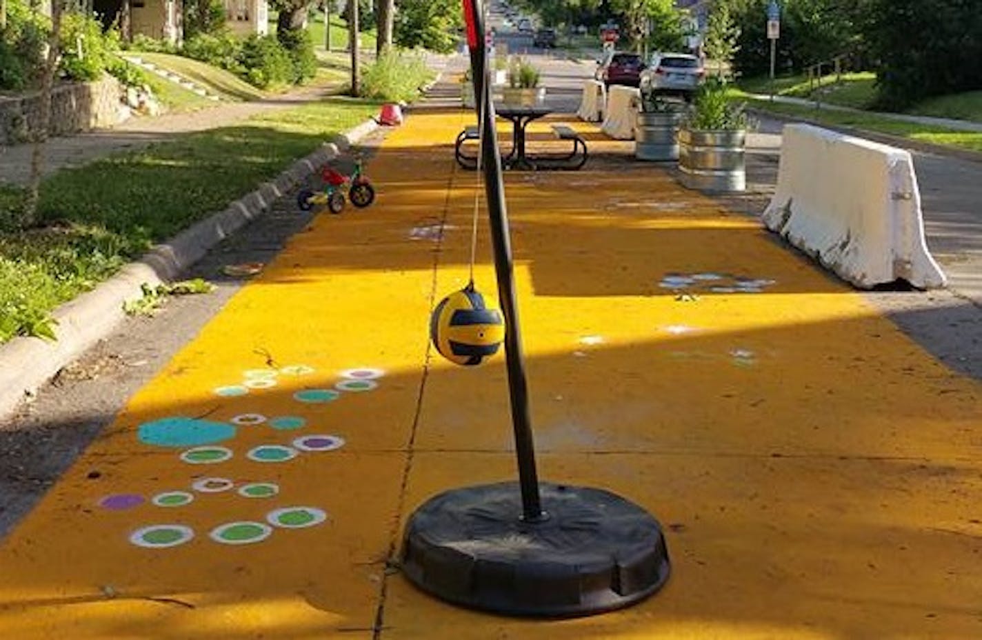 A greenway has been woven into a residential street in north Minneapolis. Some residents are pleased. Others, not so much.