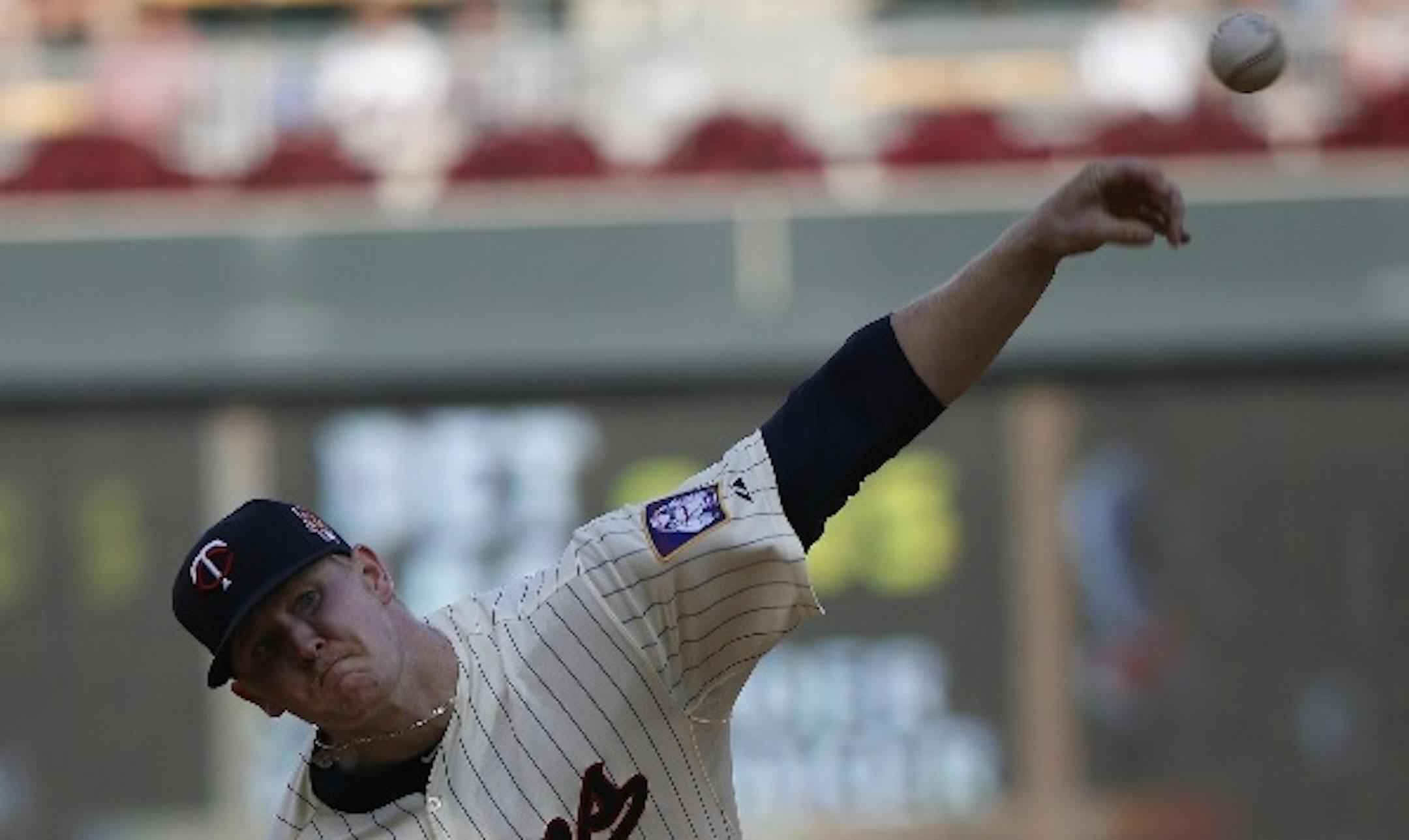 Strong at Class AAA last year, Logan Darnell will try to earn his way back on the Twins&#x2019; roster in spring training.