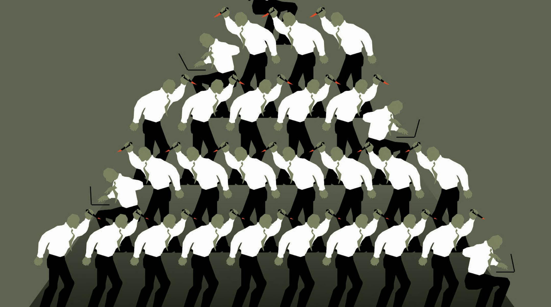 Nancy Ohanian illustration on the business world.