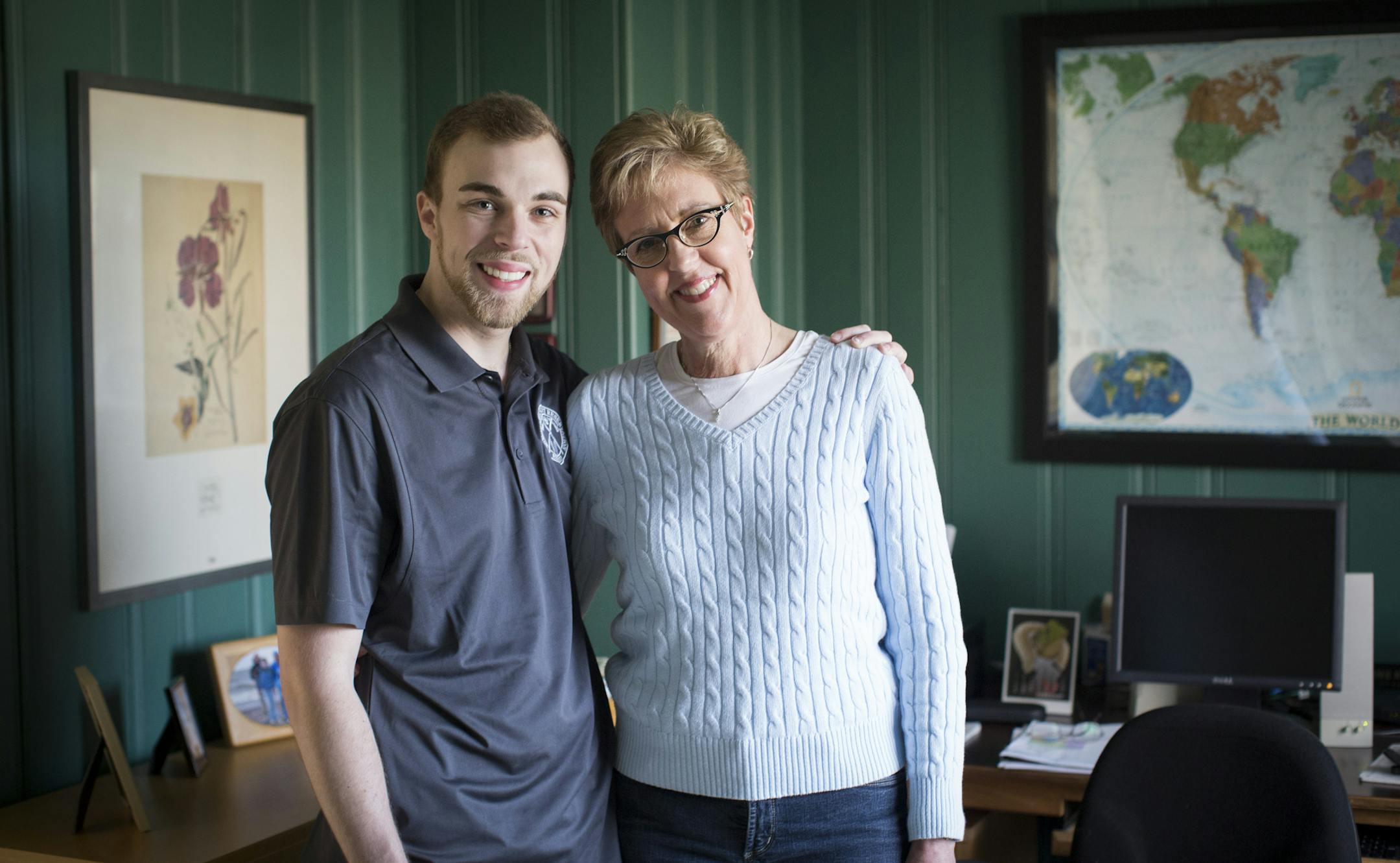 Martha Wegner and her son David Wegner photographed at her home on Monday, February 29, 2016, in St. Paul, Minn. ] RENEE JONES SCHNEIDER &#xef; reneejones@startribune.com