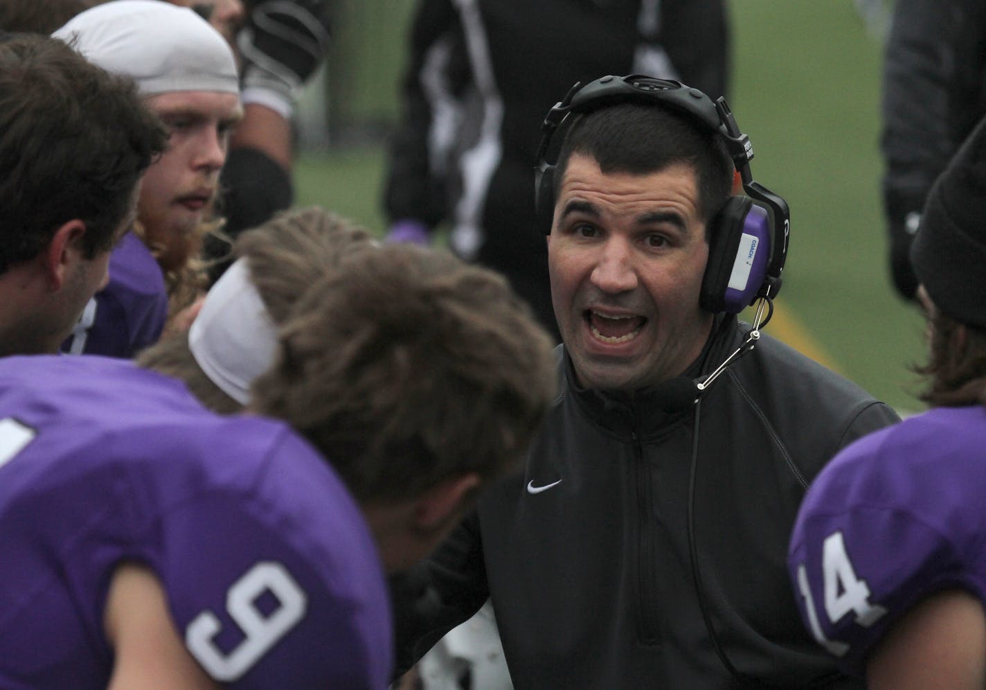 St. Thomas head coach Glen Caruso, in 2012.