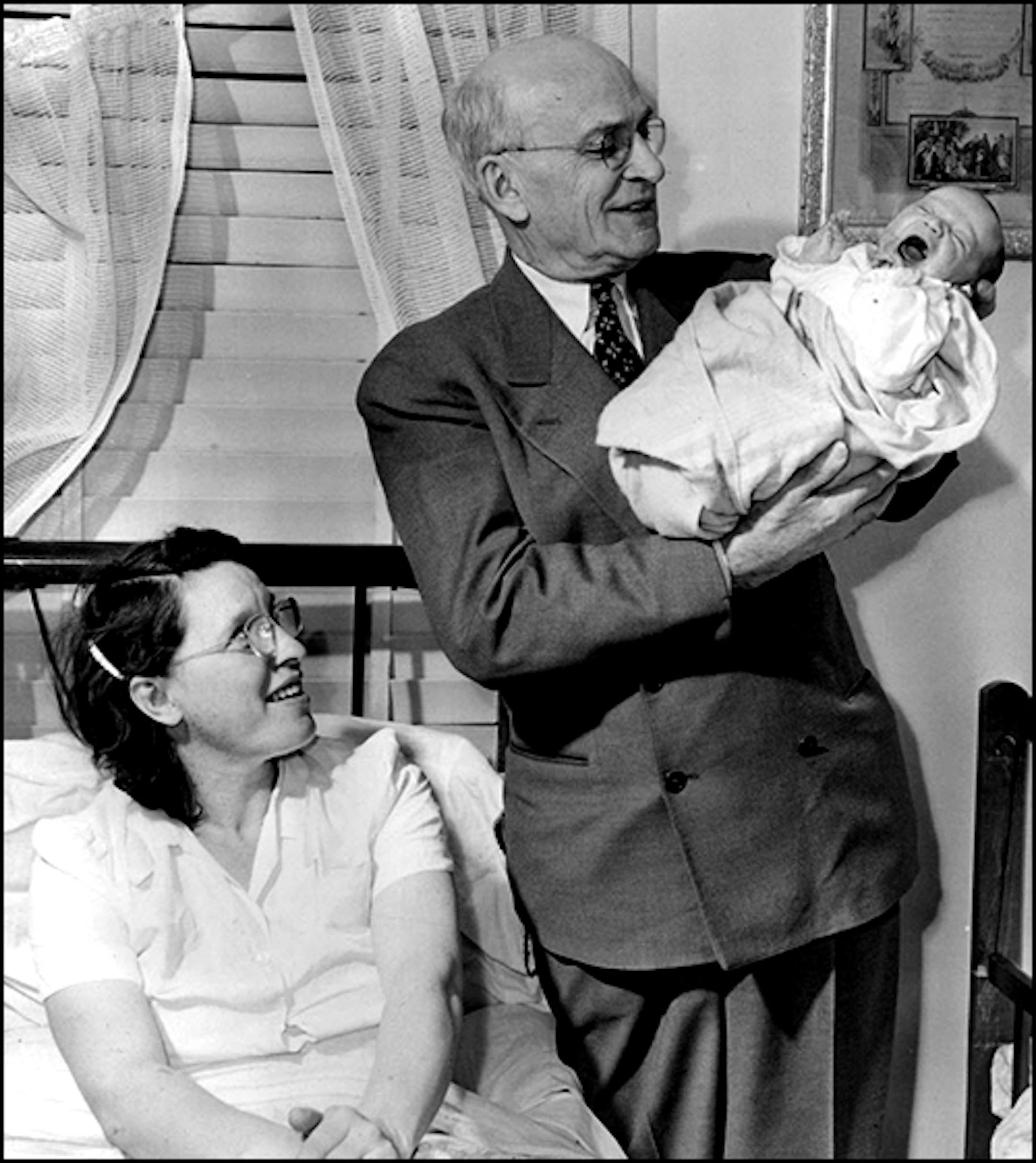 Dr. William Will and the Hukriedes in 1948