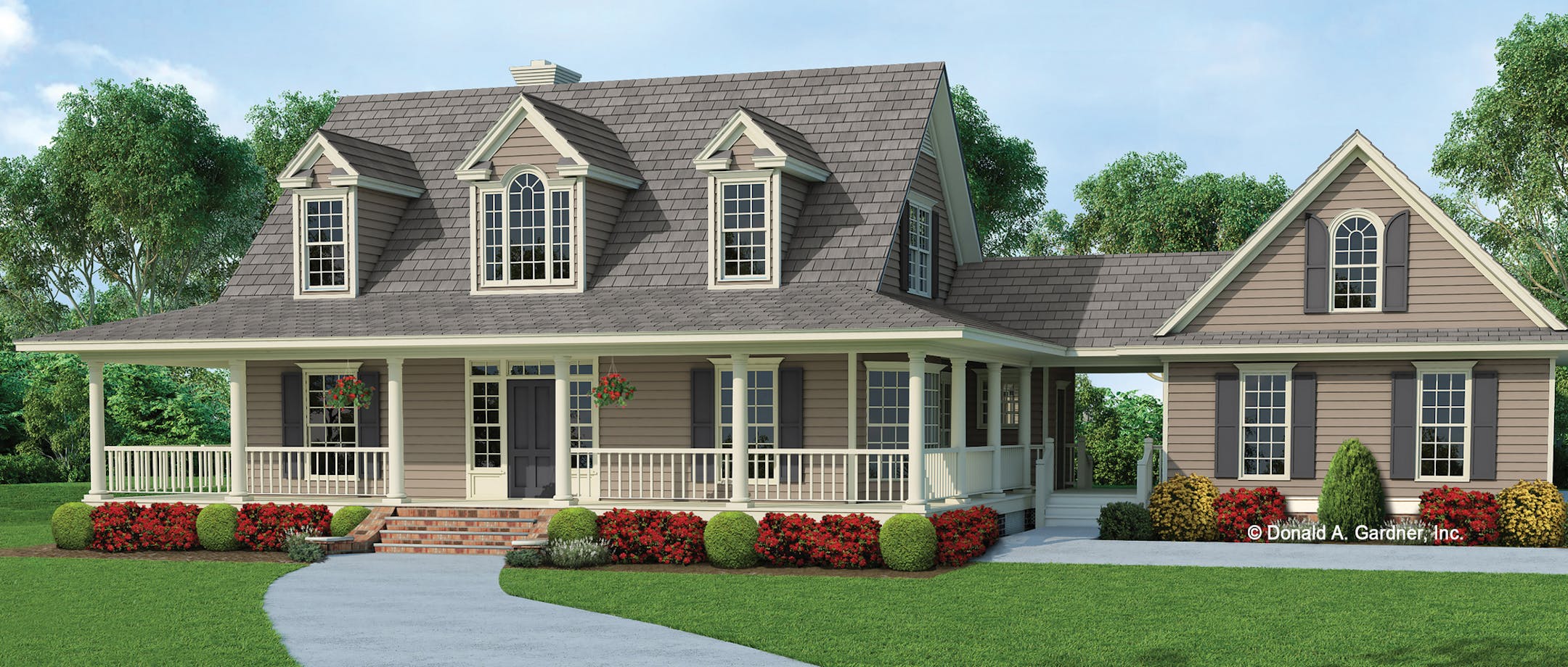 This home has country character with modern functionality.