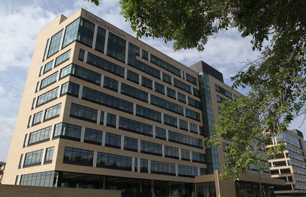 United Healthcare's headquarters building in Minnetonka, at 9700 Health Care Lane.