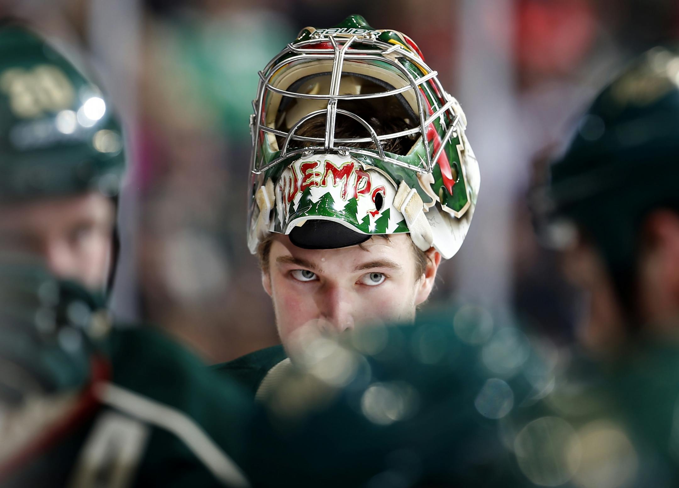Wild goalie Darcy Kuemper