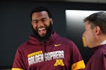 Gophers defensive lineman Winston DeLattiboudere spoke about the team heading to the Outback Bowl in Tampa, Florida on New Year's Day.
