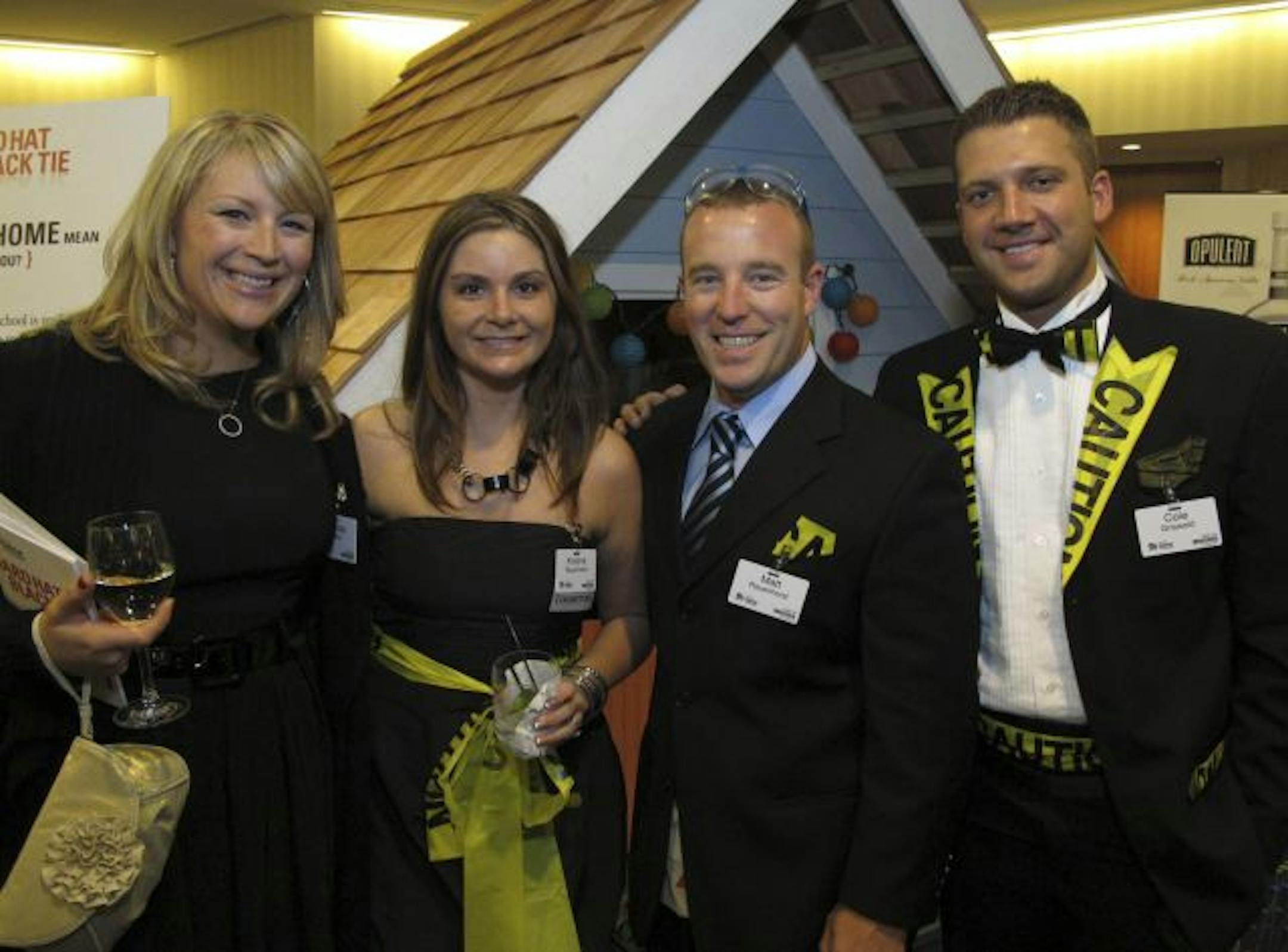 Melisssa Rosky, Kristine and Matt Rauenhorst and Cole Griswold